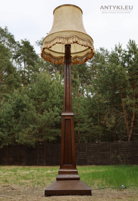 antyczna lampa salonowa retro