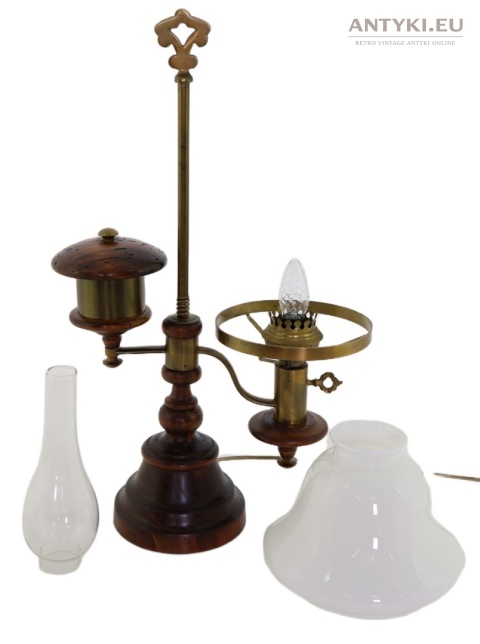 lampa antyczna na stolik