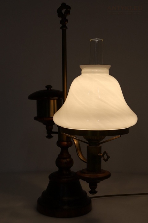 stołowa lampa dekoracyjna z epoki
