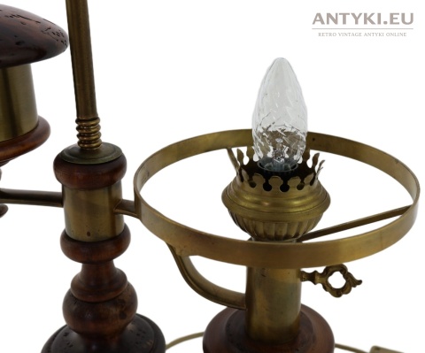 lampa do gabinetu retro styl