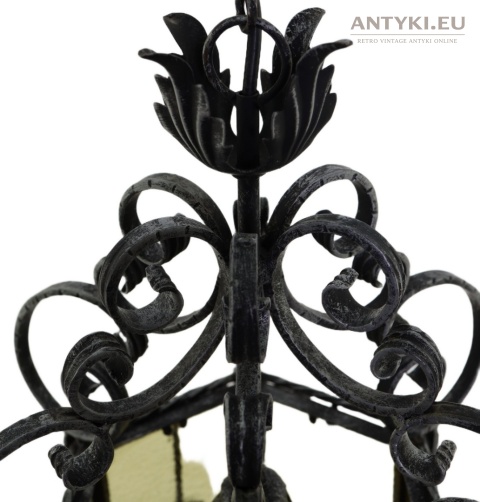 klimatyczna lampa zamkowa do wnętrz stylowych vintage