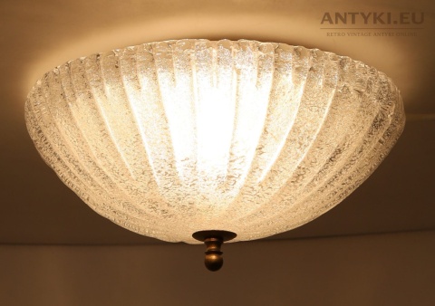 modernistyczny plafon vintage