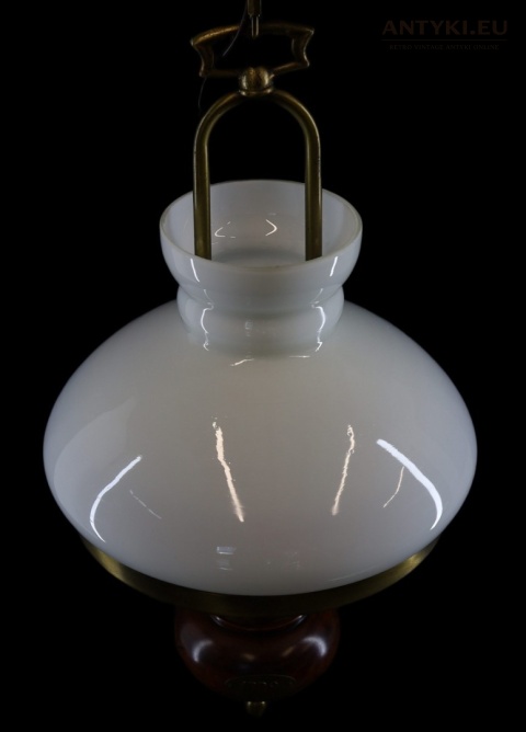 sufitowa stylowa lampa do karczmy retro