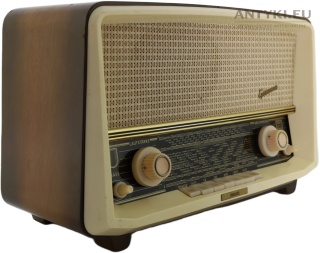 Stare radio Philips SOPRAN vintage Niemcy lata 50 – radio lampowe retro UKW