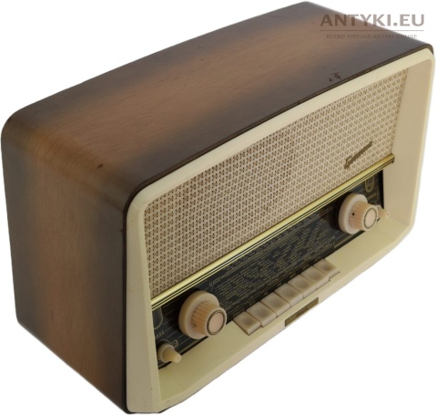 antyczne radio philips z epoki