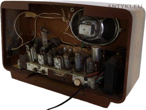 antyczne radio do wnętrz vintage