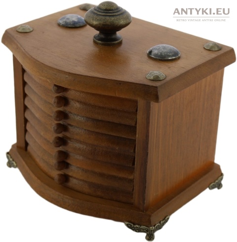 podstawki pod kubki vintage drewno tchibo