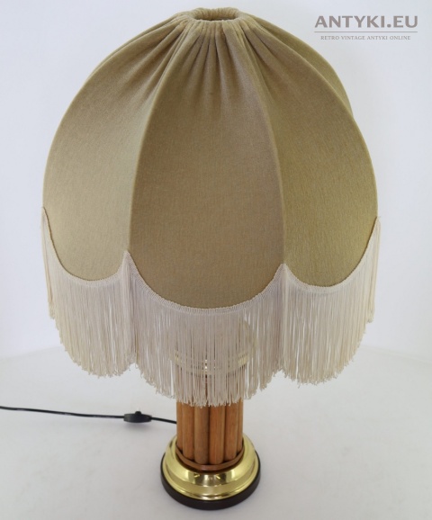 lampa gabinetowa mosiężna vintage