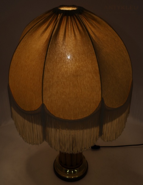 lampa gabinetowa mosiężna vintage