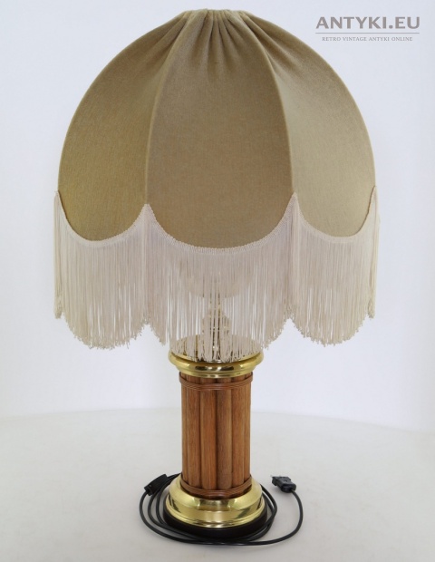 duża lampa do salonu vintage