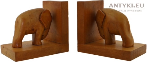 drewniane podpórki mid century modern