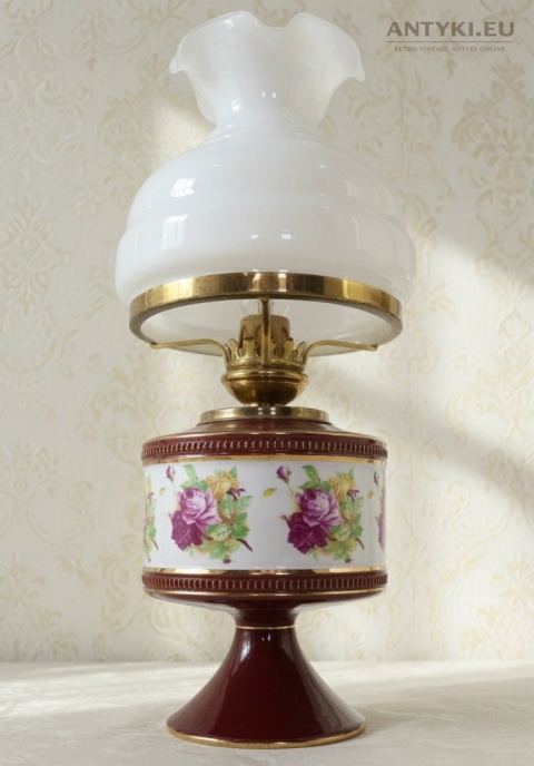 lampa stołowa florentyńska retro