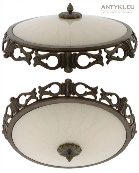 art deco lampa sufitowa