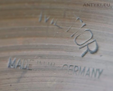 XL! Duży antyczny żyrandol Art Deco z marmurkowymi kloszami Niemcy lata 20/30