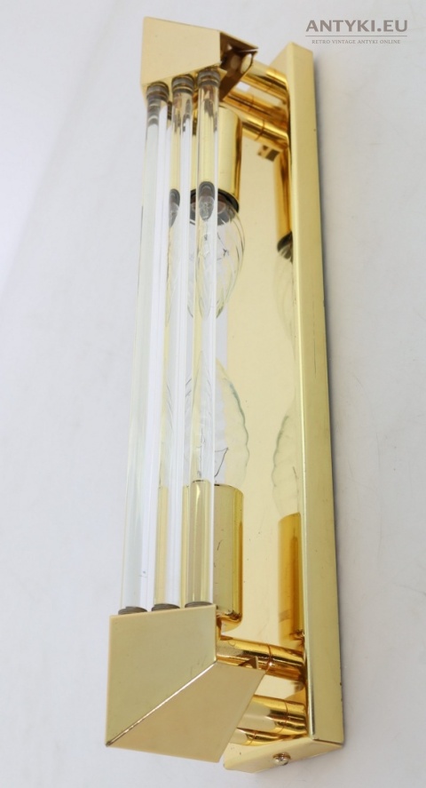 art deco kinkiet vintage do hotelu