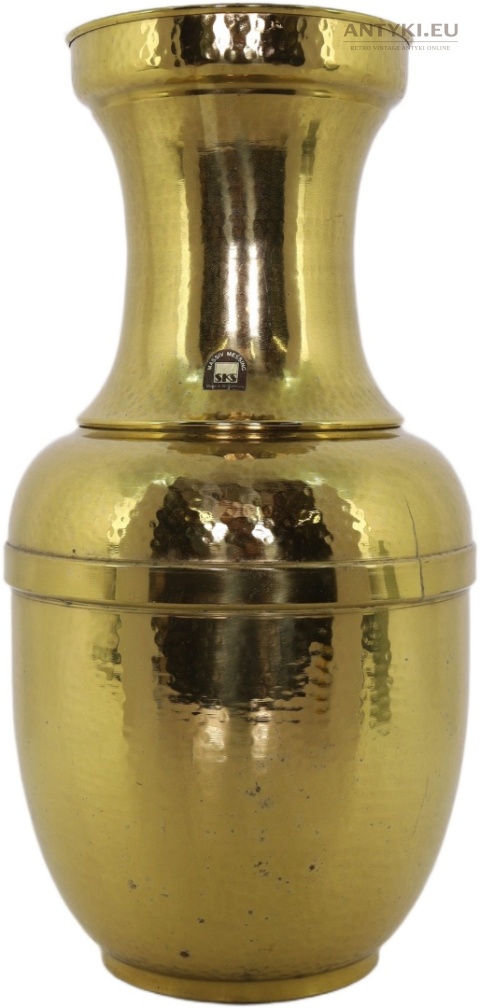 mosiężny wazon vintage made in germany