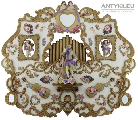 panel ścienny neorokoko vintage