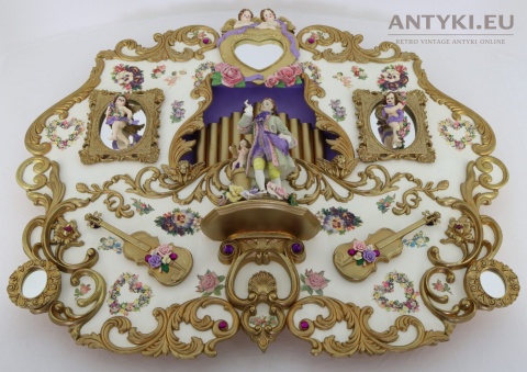 panel ścienny w stylu ludwika xv