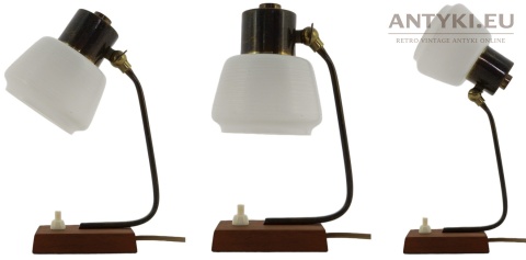 regulowana lampka biurkowa vintage