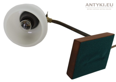lampka mid century modern na stolik