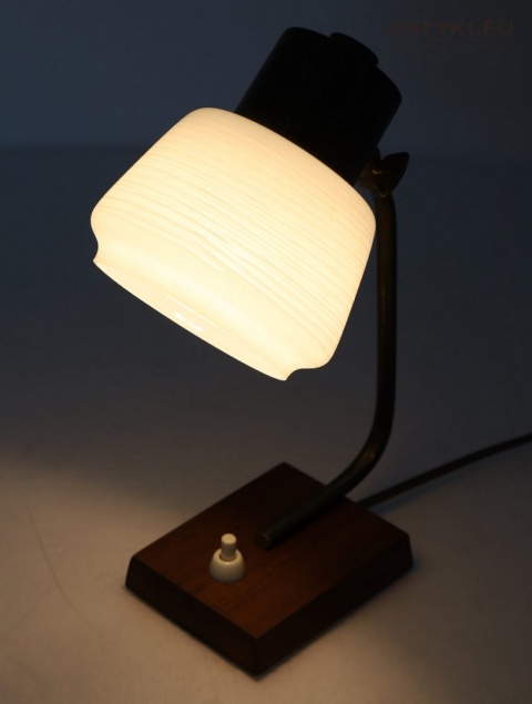 biurkowa modernistyczna lampka stołowa