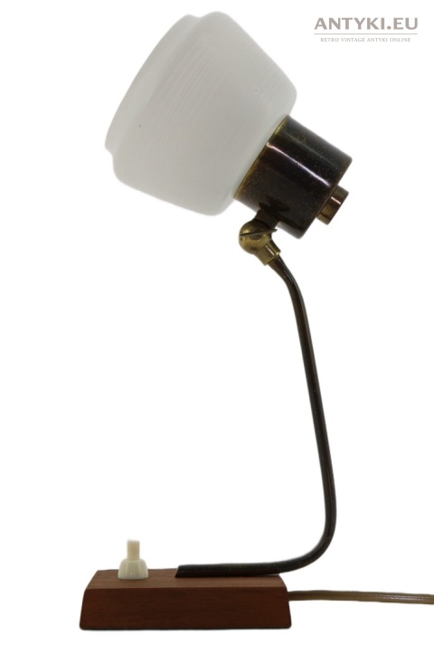 modernistyczna lampka stołowa na stolik