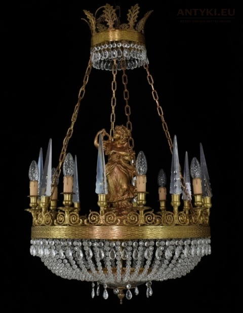 xl żyrandol francuski styl louis xv