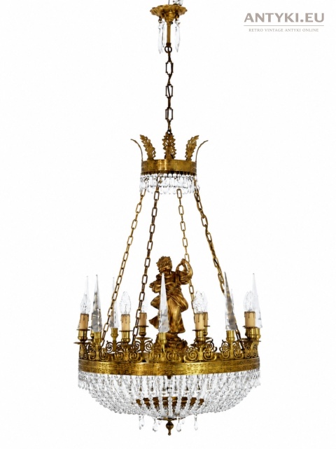 żyrandol kryształowy louis xv xl