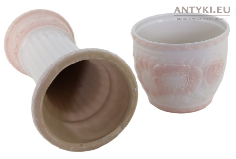 barokowy kwietnik ceramiczny