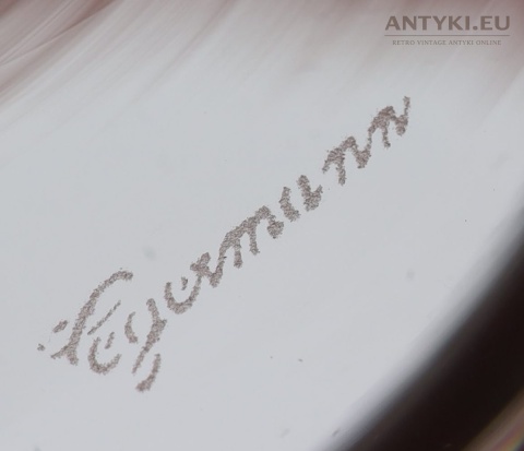 sygnowany dzban kryształowy joska