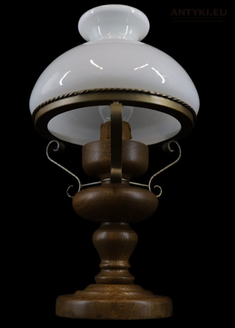 lampa temde leuchten z mlecznym kloszem