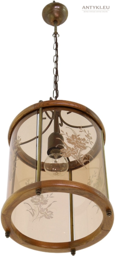 lampa wisząca w krztacie walca