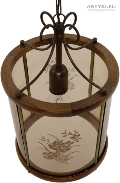 lampa wisząca walec szklany