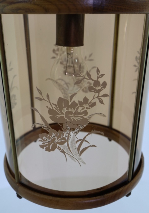 walec szklany lampa do holu