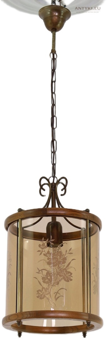 walec szklany lampa do ganku