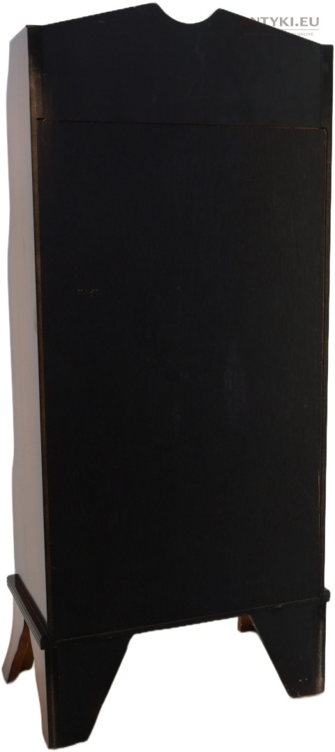 mini solidna biblioteczka drewniana
