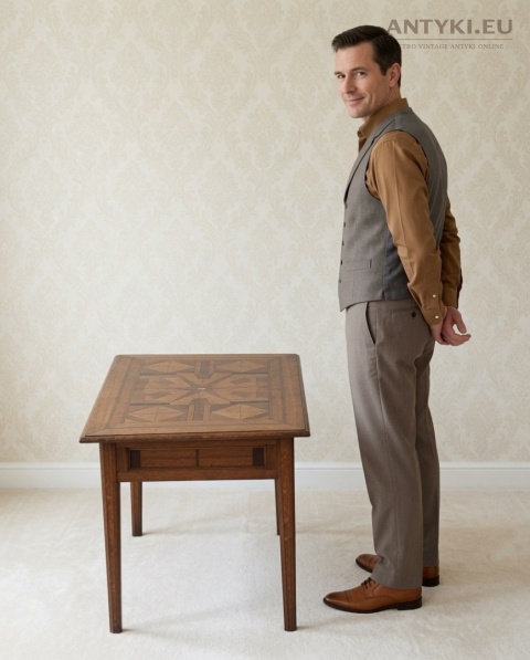 austriacki stolik Biedermeier