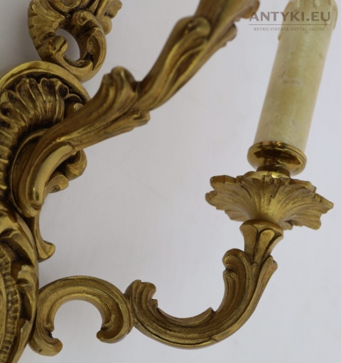 antyczne dekoracyjne lampy ścienne do gabinetu