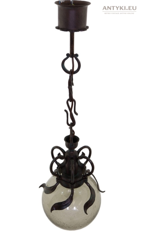 lampa wisząca kuta rustykalna