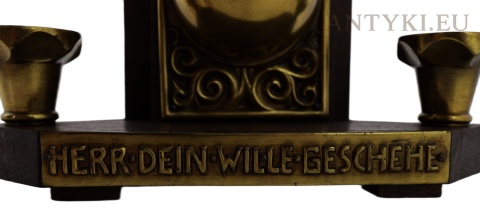HERR DEIN WILLE GESCHEHE z mosiądzu