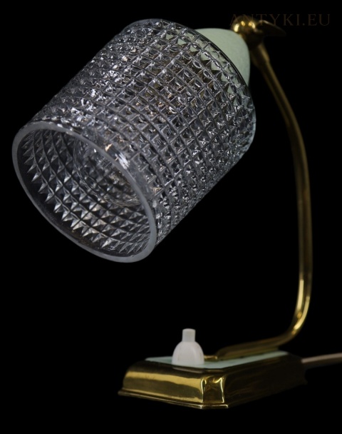lampka na stolik vintage w stylu mid-century modern