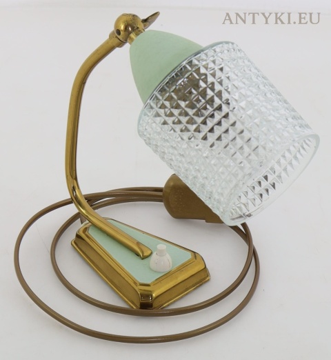 lampka na biurko mid-century modern z ruchomym kloszem
