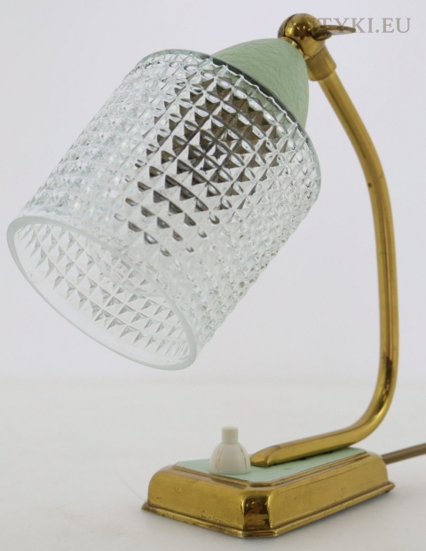 lampka na stolik i biurko vintage w stylu mid-century modern