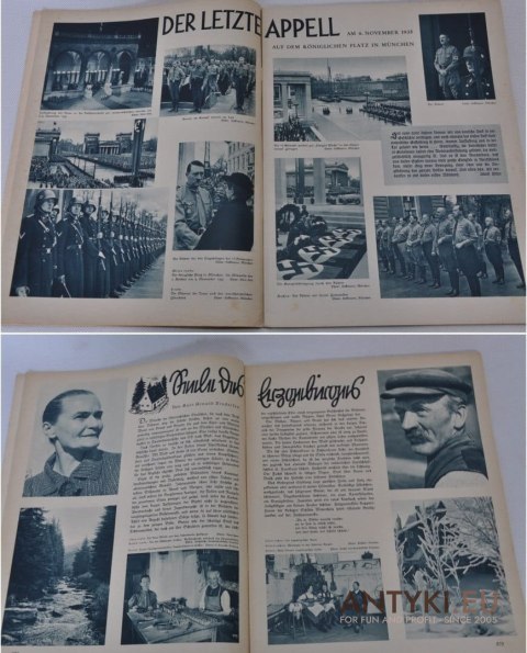 NS FRAUEN WARTE NAZI PROPAGANDA HEFT 12 1936 NSDAP