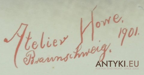 Rasowa secesja. Secesyjna rama z 1900 roku. Ręcznie rzeźbiona. Art Nouveau Jugendstil Secesja
