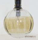 Retro austriacka elegancka lampa wisząca Mundgeblasen Handgearbeitet Oberglas AUSTRIA rustykalne oświetlenie