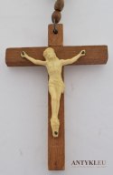 Różaniec dla zakonnika dominikana krzyż z Jezusem Chrystusem (nr.5)