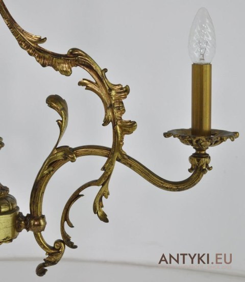 SECESYJNY ŻYRANDOL SALONOWY ART NOUVEAU SECESJA JUGENDSTIL