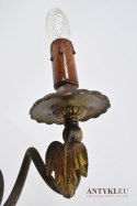 Secesyjne kinkiety dla konesera antyków lampy ścienne oryginalne art nouveau jugendstil