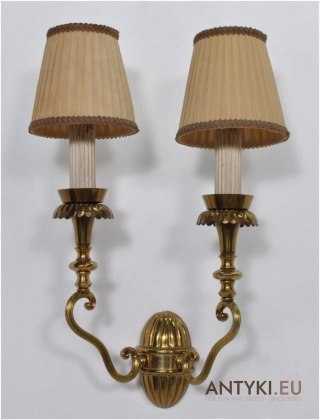 STARA LAMPKA SCIENNA LAMPA DUZY KINKIET VINTAGE